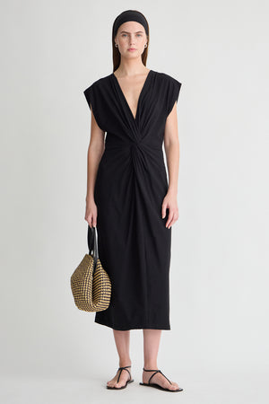 Margit Twist Front Column Dress | Apiece Apart