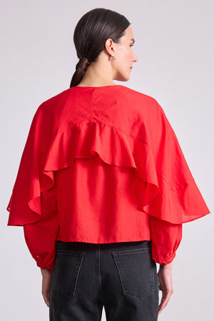Hazan Ruffle Top | Apiece Apart